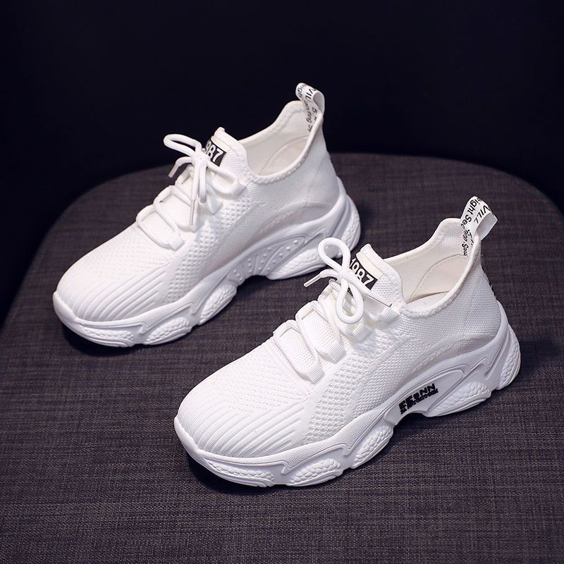 (image for) Knit low-top sneakers with chunky sole