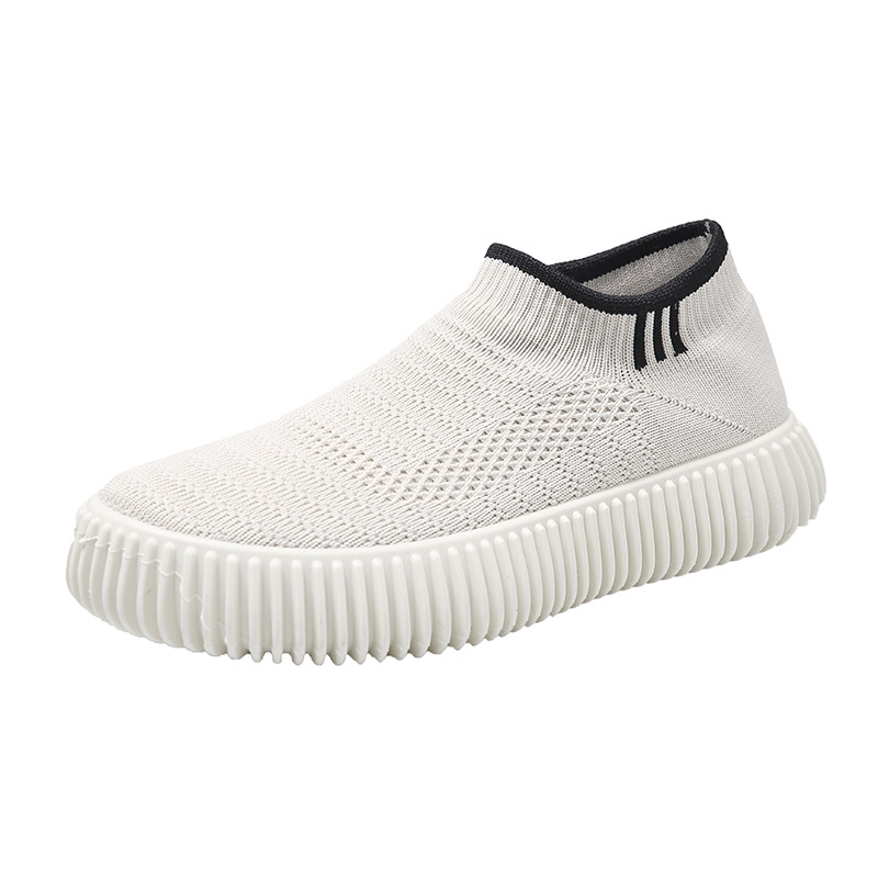 (image for) Sock-style slip-on sneaker with ribbed sole