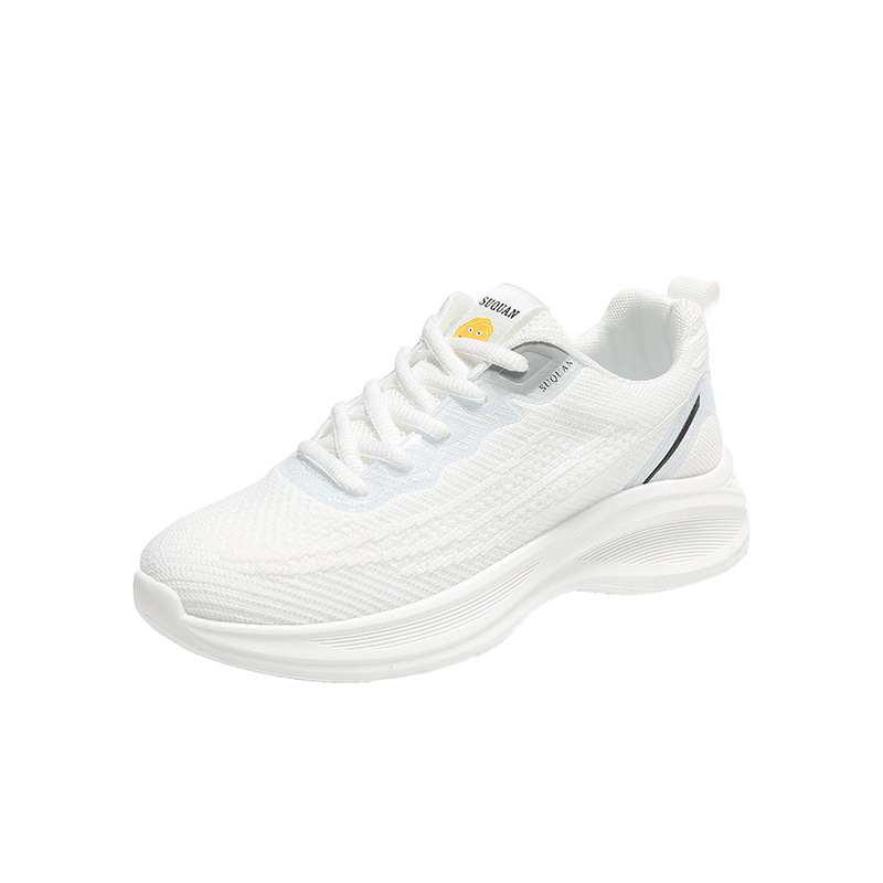 (image for) Platform knit sports sneakers