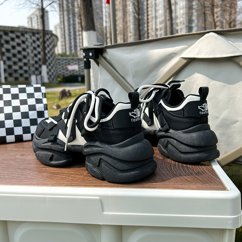 (image for) Chunky platform sneakers with sculpted sole