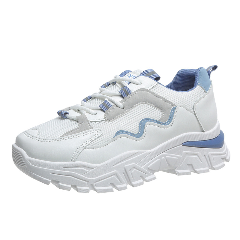 (image for) Chunky trainer with sculpted tractor sole and wave detail
