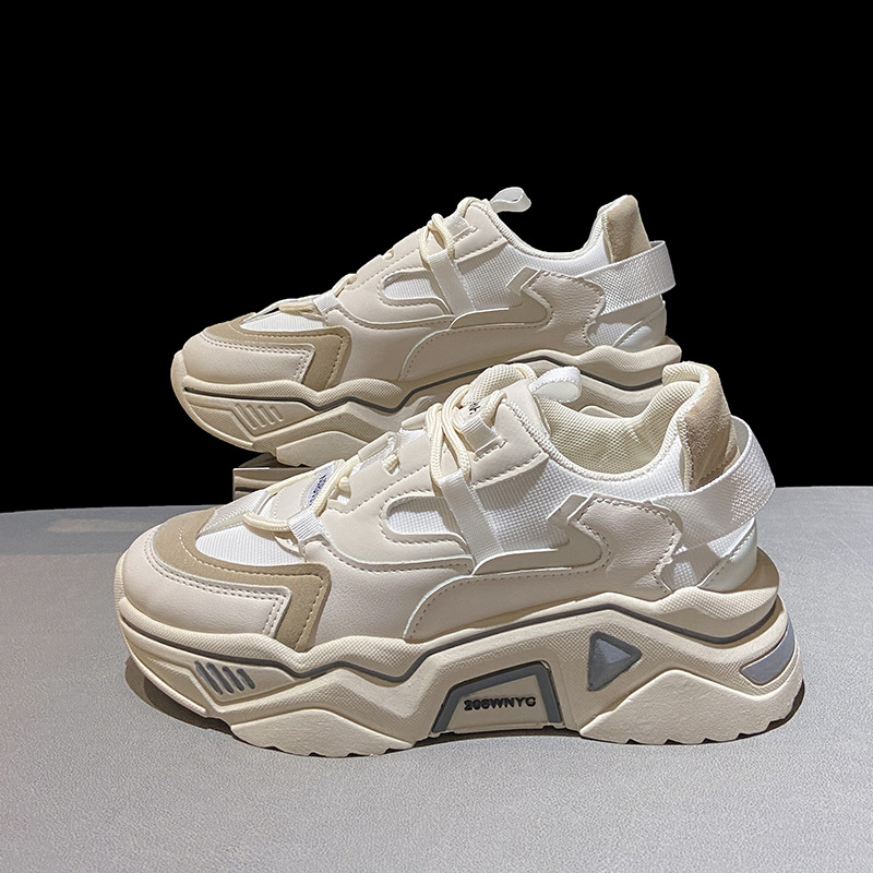 (image for) Chunky platform sneaker with layered panels