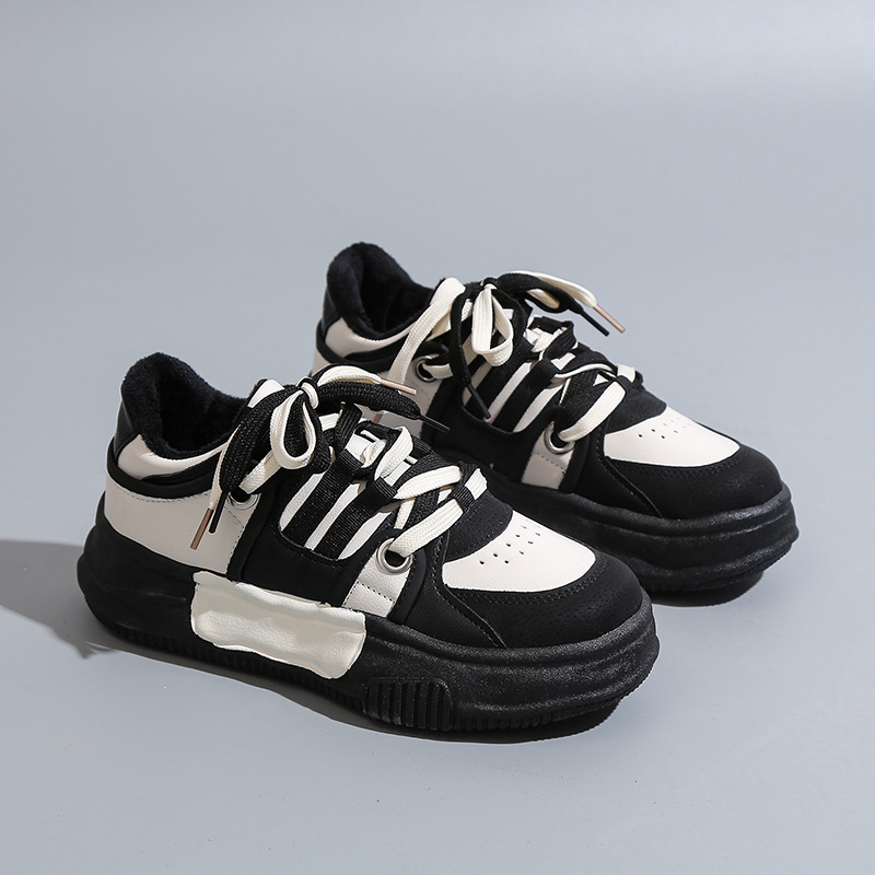 Zapatilla chunky bicolor con suela plataforma (imagen de) Zapatilla chunky bicolor con suela plataforma