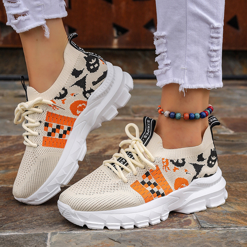 (image for) Graphic Knit Chunky Sneaker