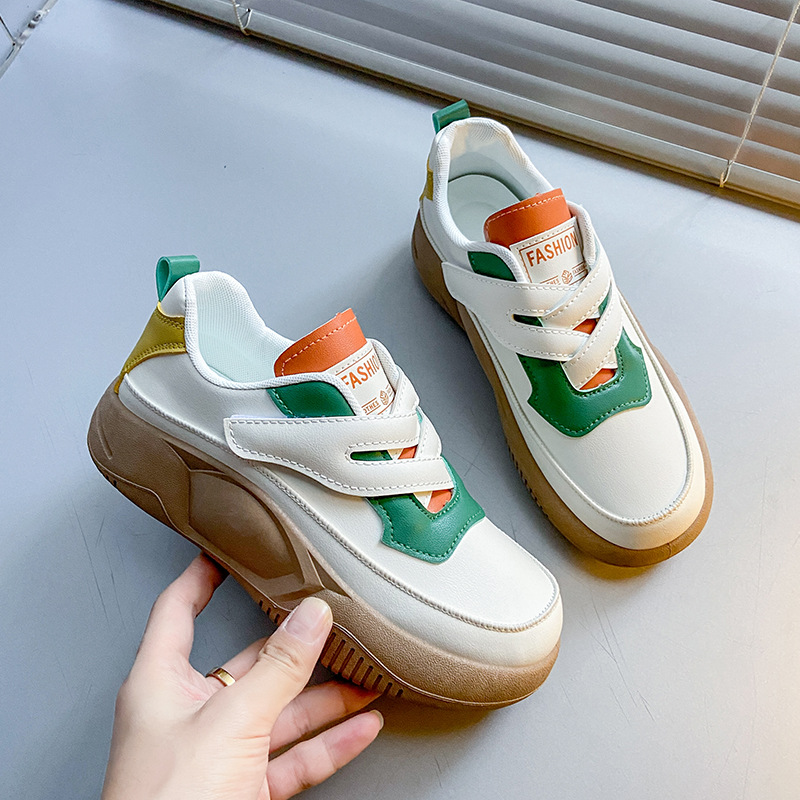 (image for) Chunky Velcro Sneaker with Smooth Finish