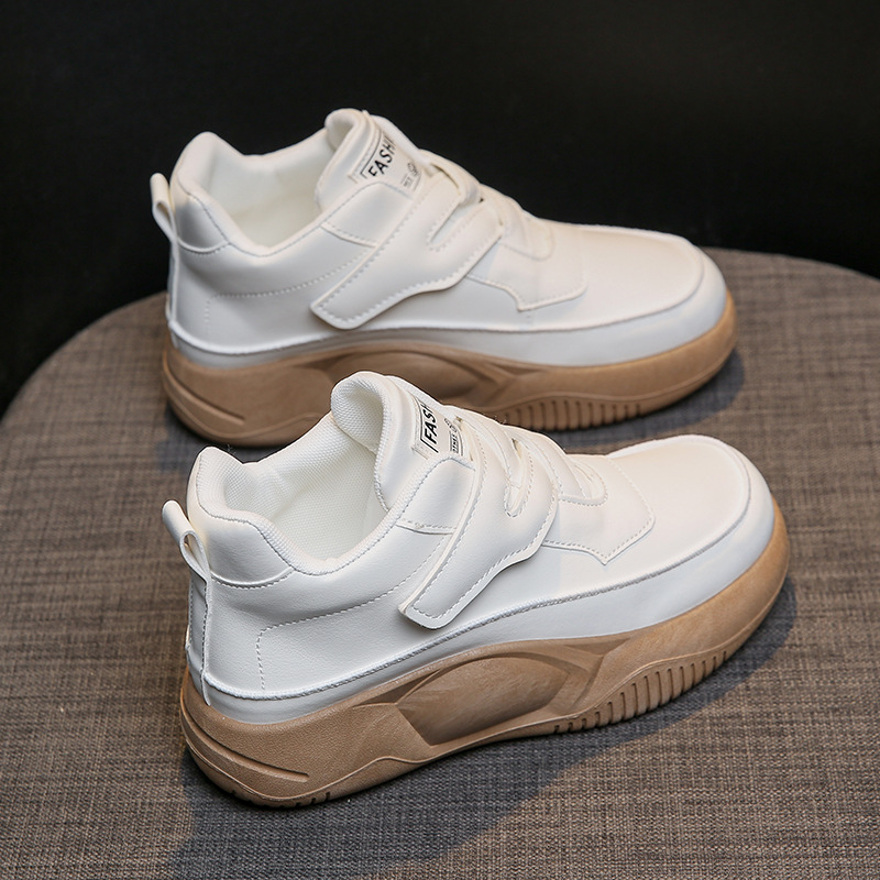(image for) Chunky Velcro Sneakers with Smooth Finish
