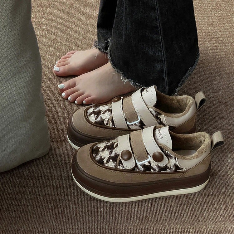 Zapatilla plataforma con panel pata de…
