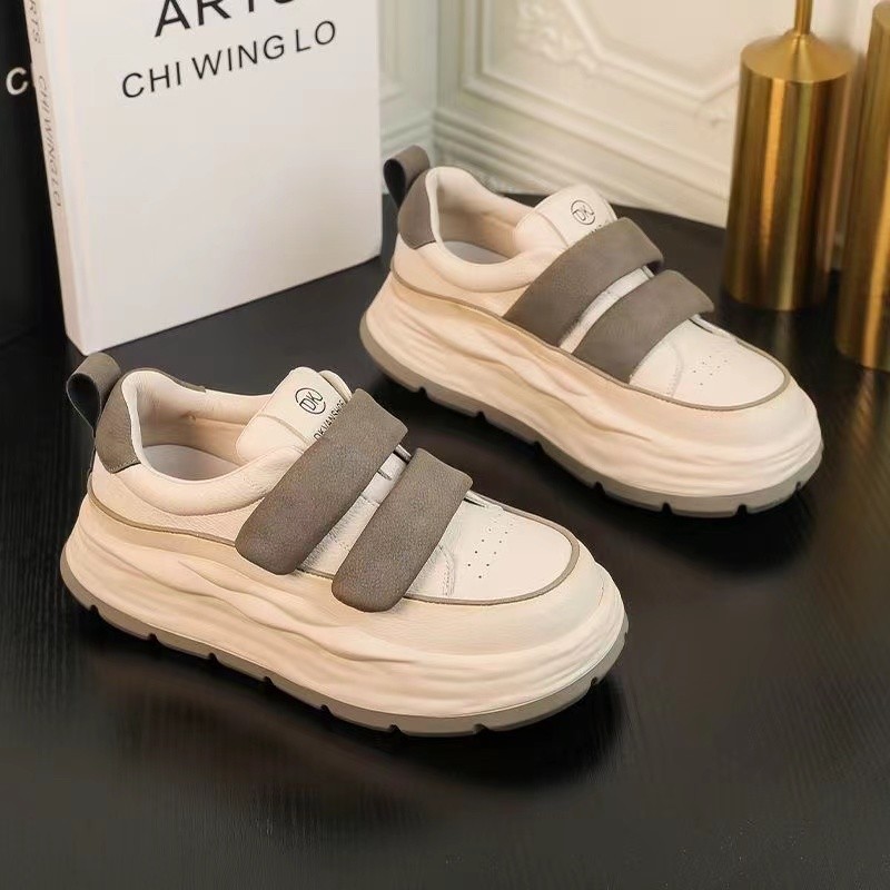 (image for) Chunky Velcro Sneakers with Platform Sole