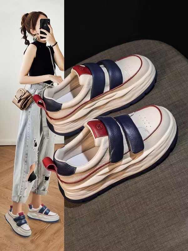 (image for) Chunky Velcro Sneakers with Platform Sole