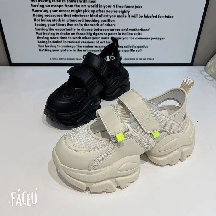 (image for) Chunky Platform Sport Sandal with Velcro Straps