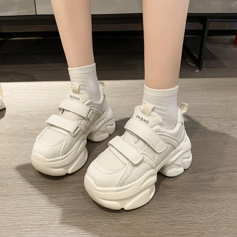(image for) Chunky Platform Sneakers with Velcro Straps