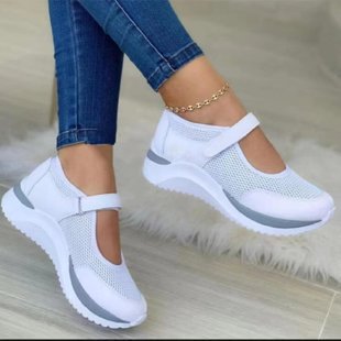 (image for) Sporty Mary Jane Platform Sneaker