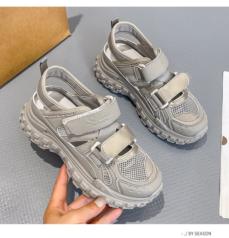 (image for) Chunky Sport Sandal with Velcro Straps and Rugged Sole