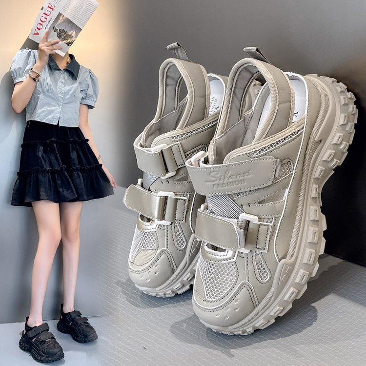 (image for) Chunky Sport Sandal with Velcro Straps and Rugged Sole