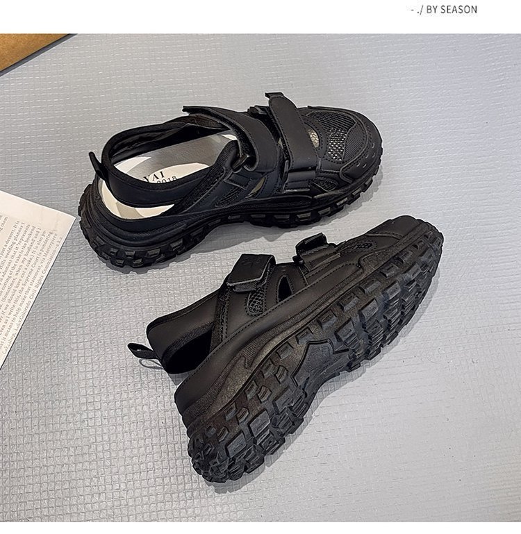 (image for) Chunky Sport Sandal with Velcro Straps and Rugged Sole