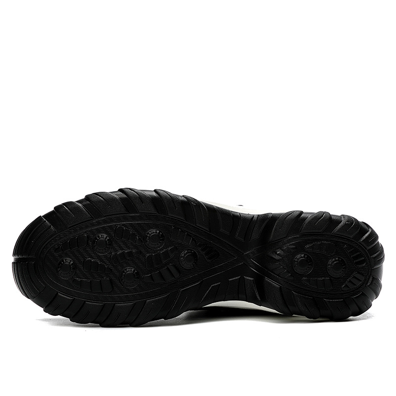 (image for) Platform sneaker with visible air-cushion and mesh upper