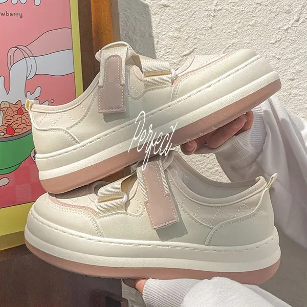 (image for) Double‑Strap Platform Casual Sneaker
