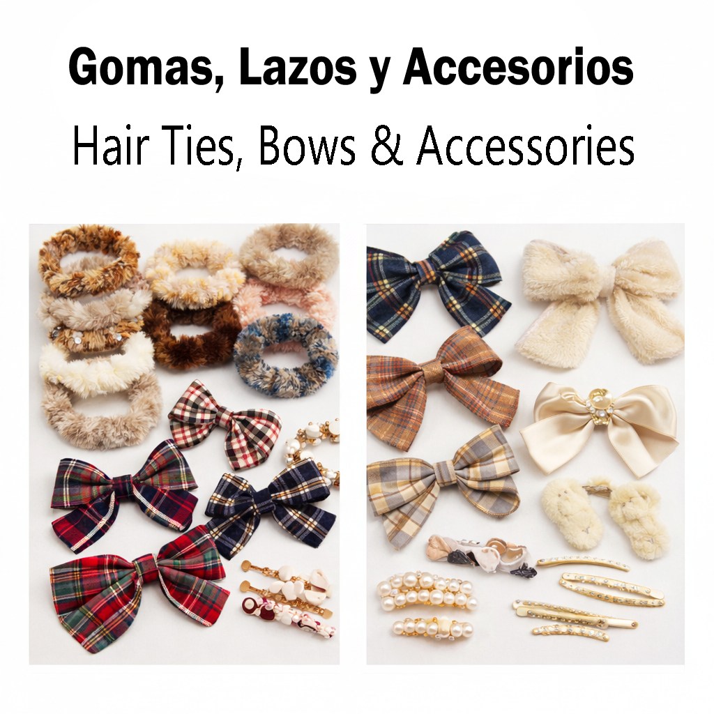 Hair Ties, Bows & Accessories (image for) Hair Ties, Bows & Accessories
